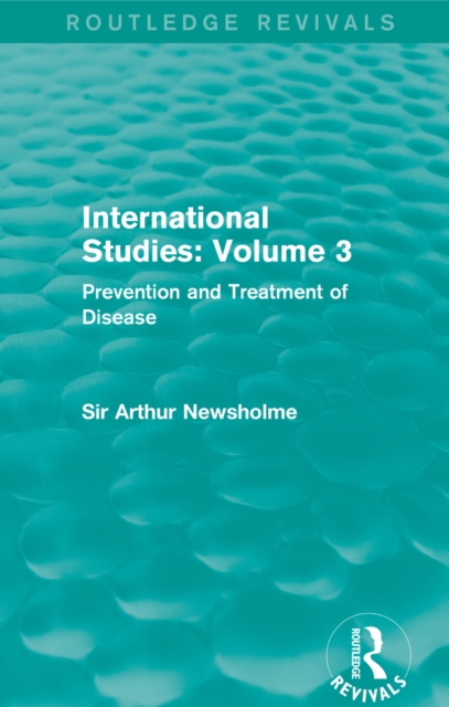 International Studies: Volume 3 (Routledge Revivals)