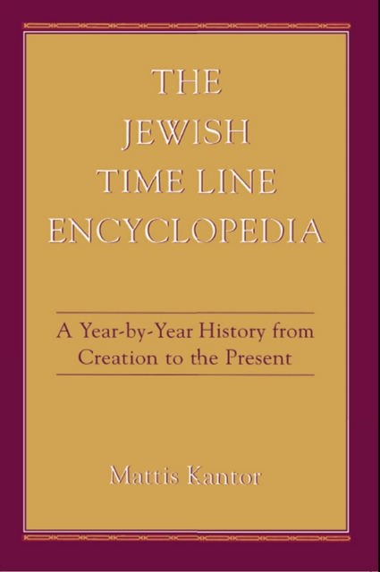 Jewish Time Line Encyclopedia