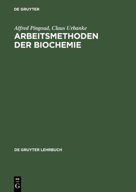 Arbeitsmethoden der Biochemie