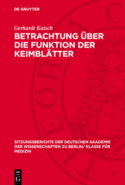 Betrachtung über die Funktion der Keimblätter