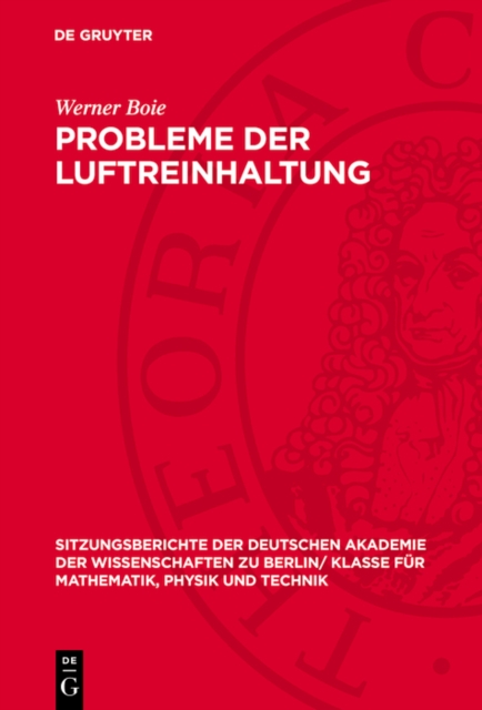 Probleme der Luftreinhaltung