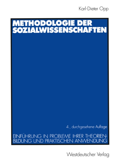 Methodologie der Sozialwissenschaften