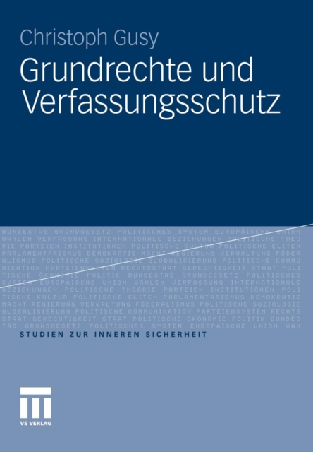 Grundrechte und Verfassungsschutz