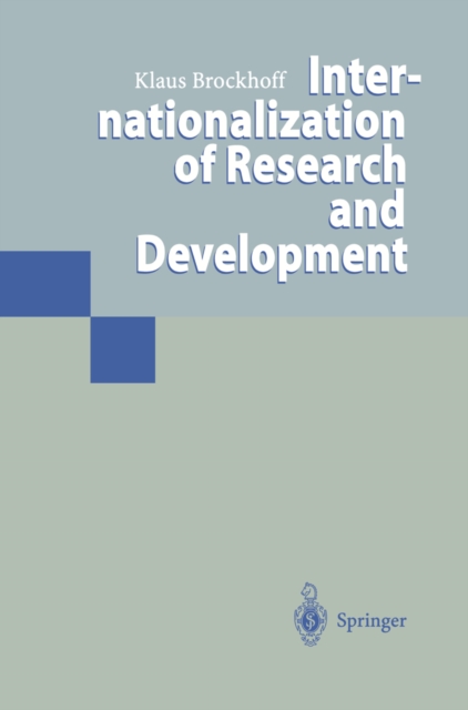 Internationalization of Research and Development