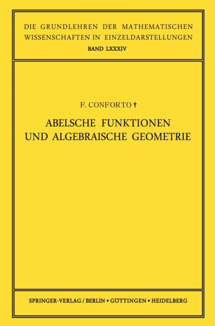 Abelsche Funktionen und Algebraische Geometrie