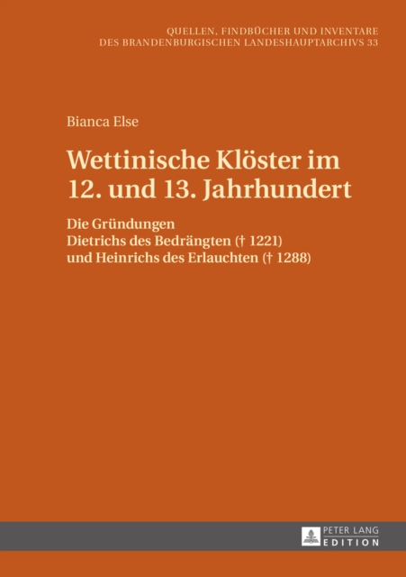 Wettinische Kloester im 12. und 13. Jahrhundert