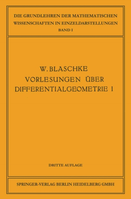 Elementare Differentialgeometrie