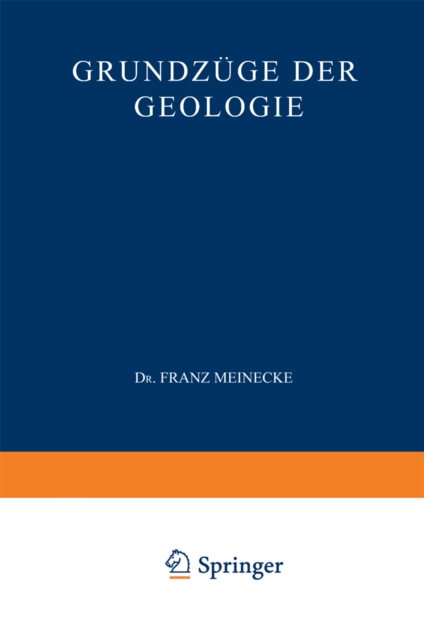 Grundzüge der Geologie