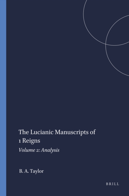 Lucianic Manuscripts of 1 Reigns