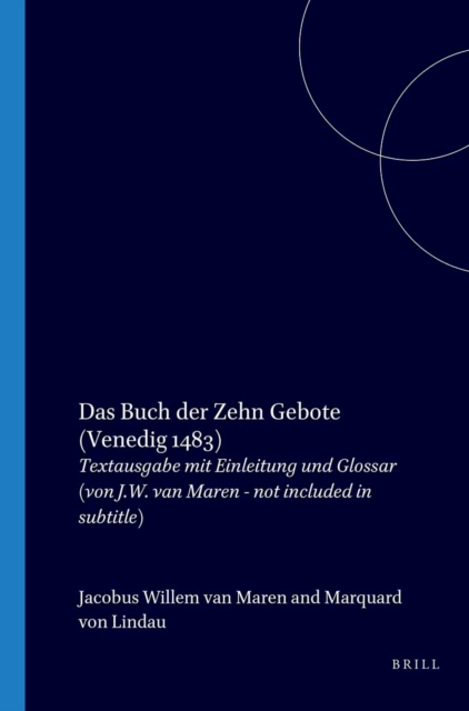 Buch der Zehn Gebote (Venedig 1483)