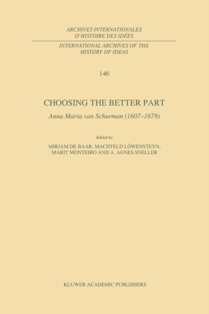 Choosing the Better Part