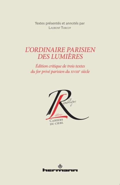 L'ordinaire parisien des Lumières