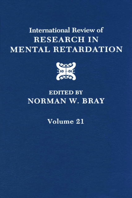 International Review of Research in Mental Retardation