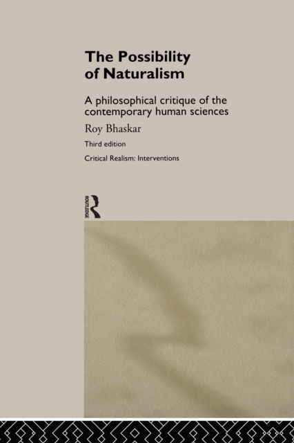Possibility of Naturalism