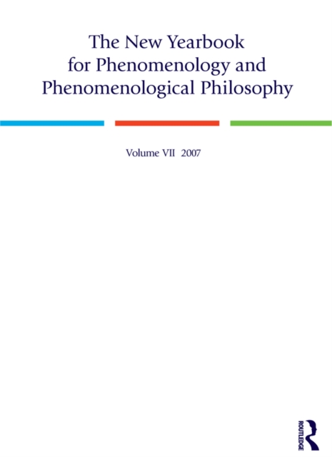 New Yearbook for Phenomenology and Phenomenological Philosophy