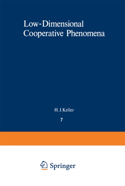 Low-Dimensional Cooperative Phenomena