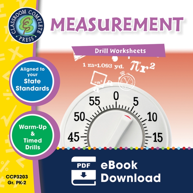 Measurement - Drill Sheets Gr. PK-2