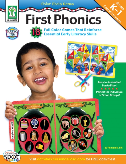 Color Photo Games: First Phonics, Grades K - 1