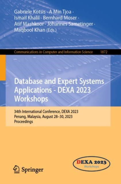 Database and Expert Systems Applications - DEXA 2023 Workshops