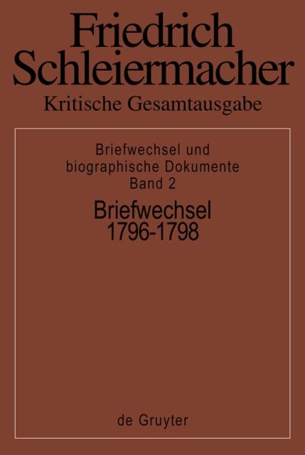 Briefwechsel 1796-1798
