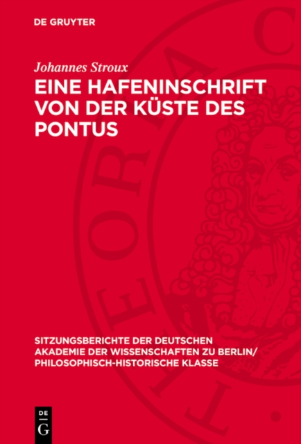 Eine Hafeninschrift von der Küste des Pontus