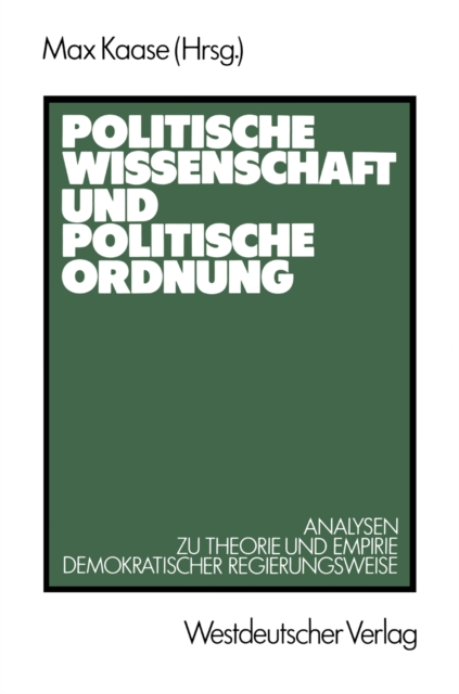 Politische Wissenschaft und politische Ordnung
