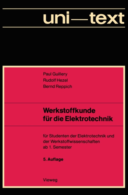 Werkstoffkunde für die Elektrotechnik