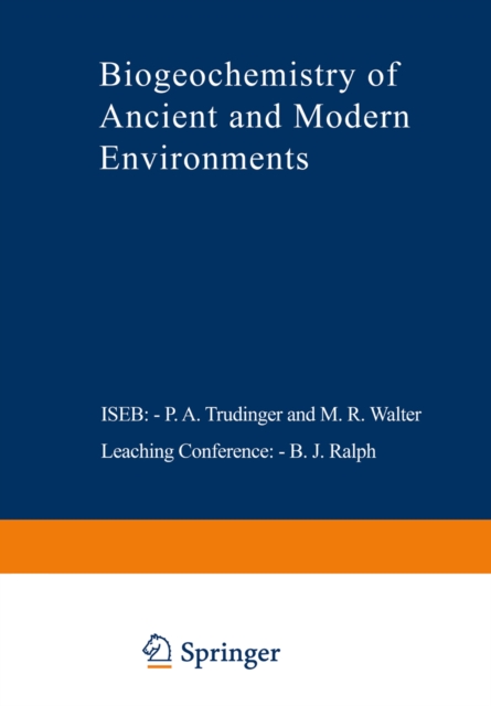Biogeochemistry of Ancient and Modern Environments