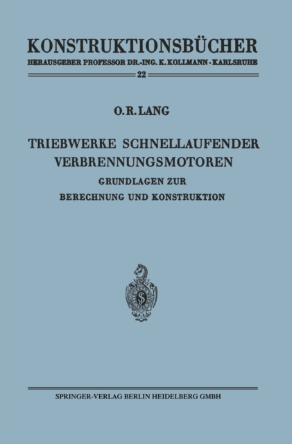 Triebwerke schnellaufender Verbrennungsmotoren