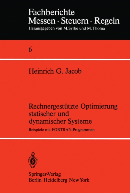 Rechnergestützte Optimierung statischer und dynamischer Systeme