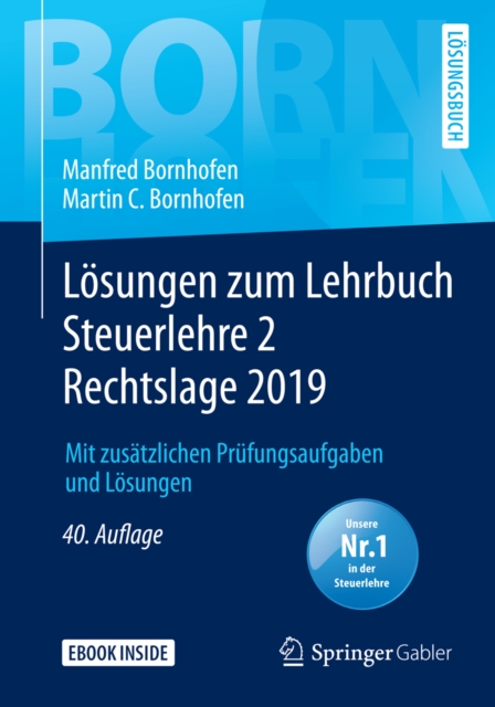 Lösungen zum Lehrbuch Steuerlehre 2 Rechtslage 2019