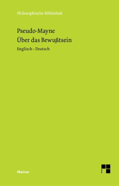 Uber das Bewusstsein (1728)