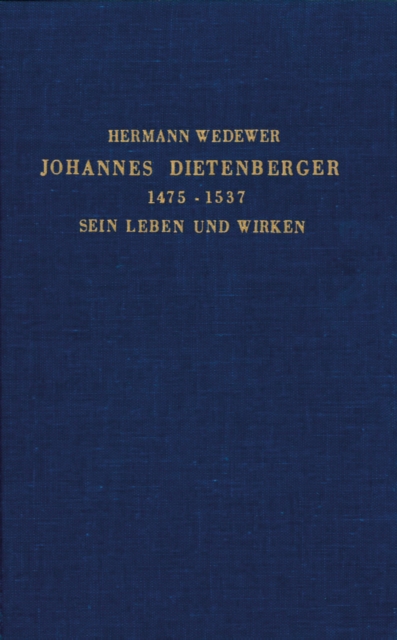 Johannes Dietenberger (1475-1537)