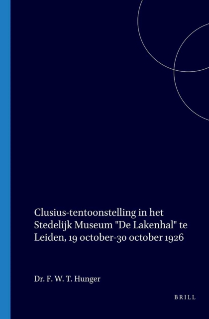 Clusius-tentoonstelling in het Stedelijk Museum &quote;De Lakenhal&quote; te Leiden, 19 october-30 october 1926