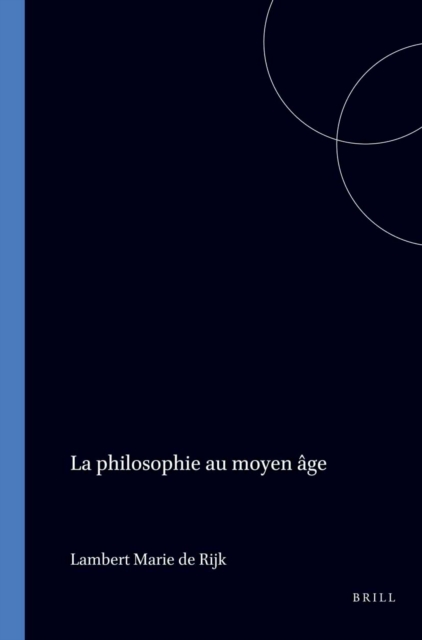 philosophie au moyen age