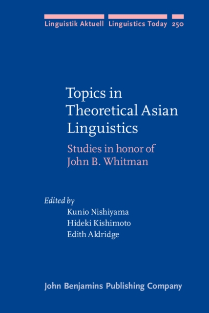 Topics in Theoretical Asian Linguistics