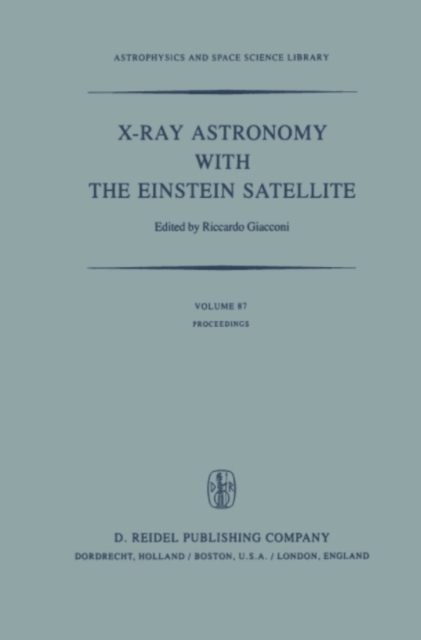 X-Ray Astronomy with the Einstein Satellite