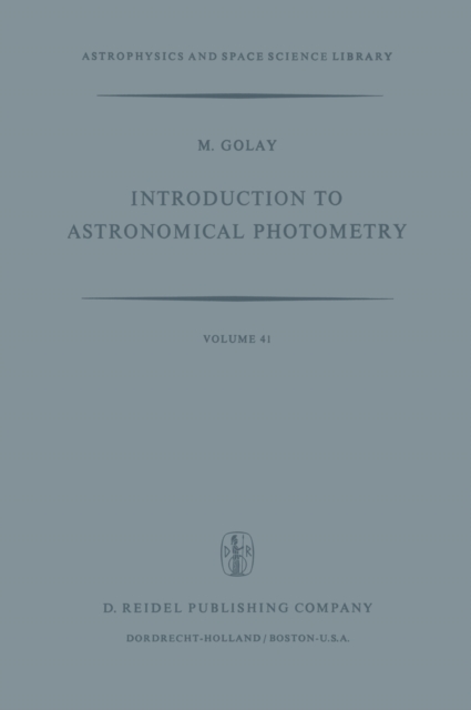 Introduction to Astronomical Photometry