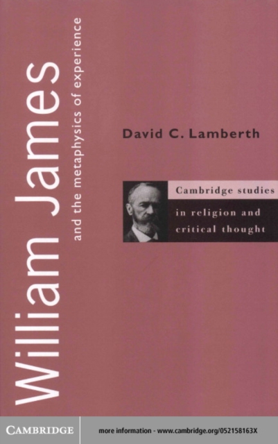 William James and the Metaphysics of Experience