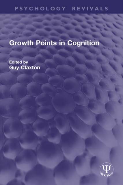 Growth Points in Cognition