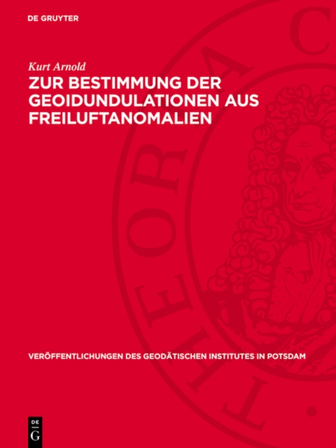 Zur Bestimmung der Geoidundulationen aus Freiluftanomalien