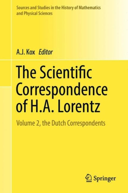 Scientific Correspondence of H.A. Lorentz