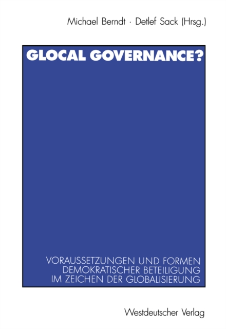 Glocal Governance?