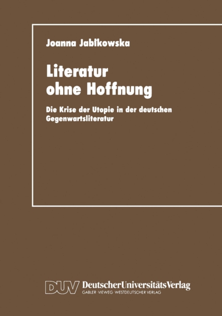 Literatur ohne Hoffnung