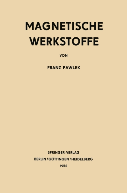 Magnetische Werkstoffe
