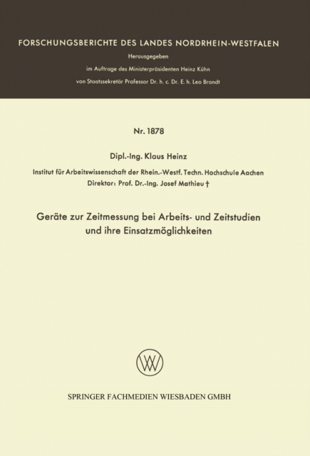 Geräte zur Zeitmessung bei Arbeits- und Zeitstudien und ihre Einsatzmöglichkeiten