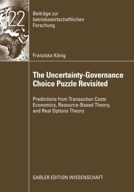 Uncertainty-Governance Choice Puzzle Revisited