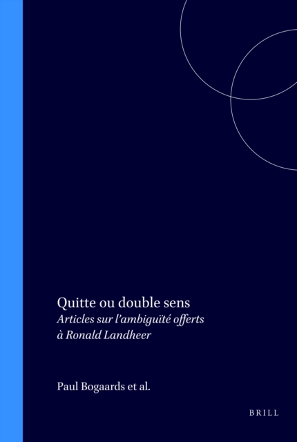 Quitte ou double sens