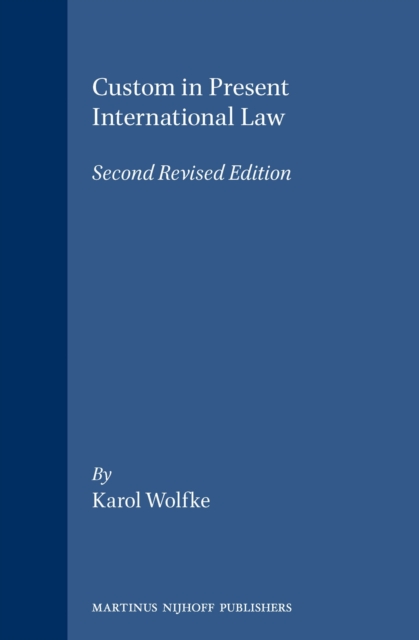 Custom in Present international Law