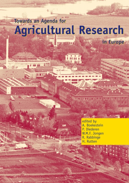 Towards an agenda of agricultural research in Europe